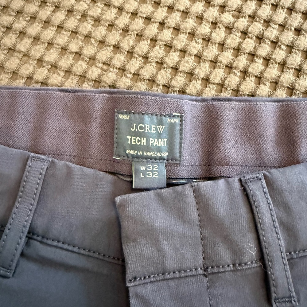 J.Crew Blue/Gray Tech Pants